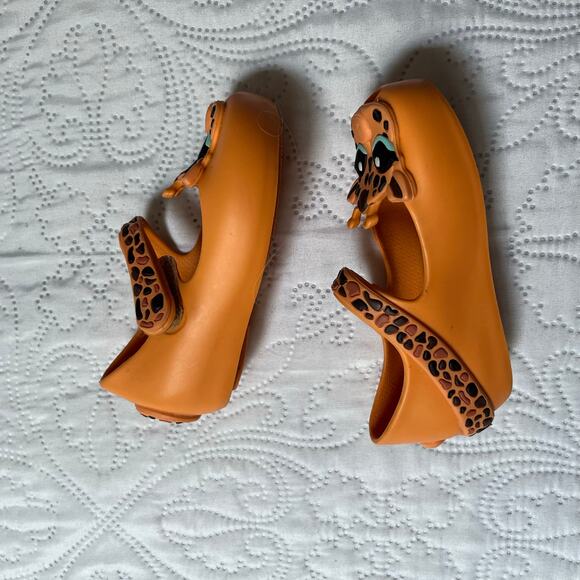 Mini Melissa Giraffe Ballet Flats Size 6 - Picture 4 of 8